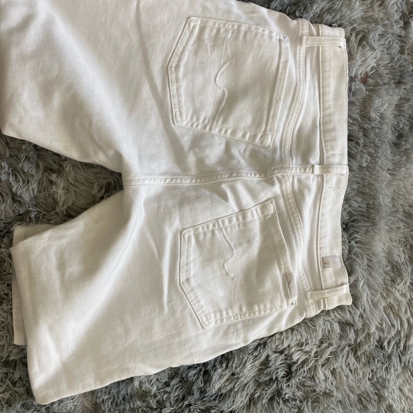 7 for all mankind women’s white jeans - Picture 5 of 10